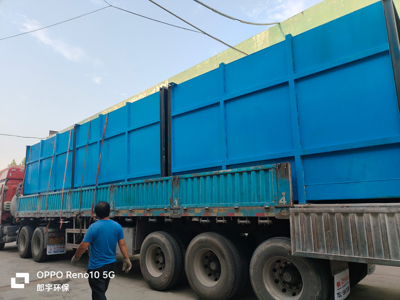 脫硫塔發(fā)貨現場(chǎng)